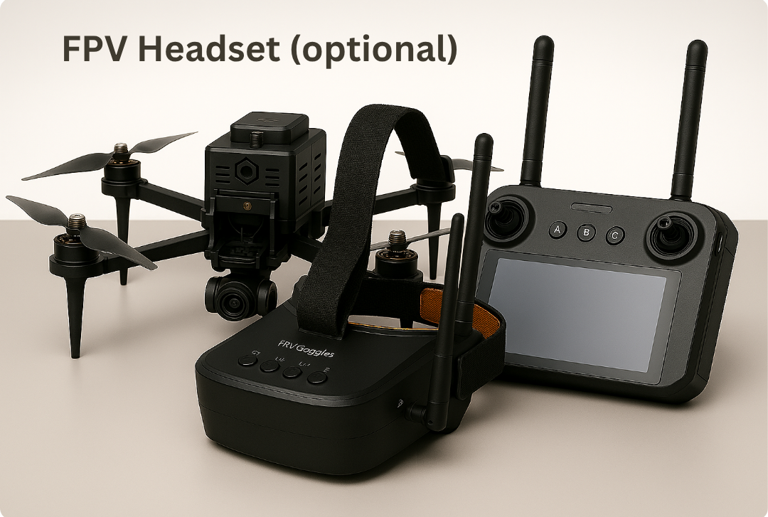 FPV Headset Included